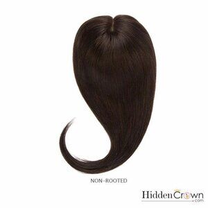 Hidden Crown Hair Original Topper Deepest Brown/Near Black | #1b